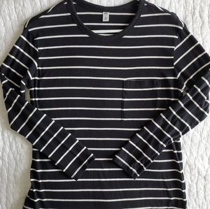 BP 3 quarter length sleeve pocket tee